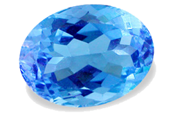 Image of blue topaz