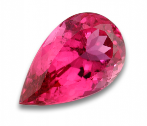 Tourmaline Pink , Pear cut