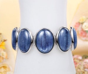 Image of Kyanite Cabochon Bracelet