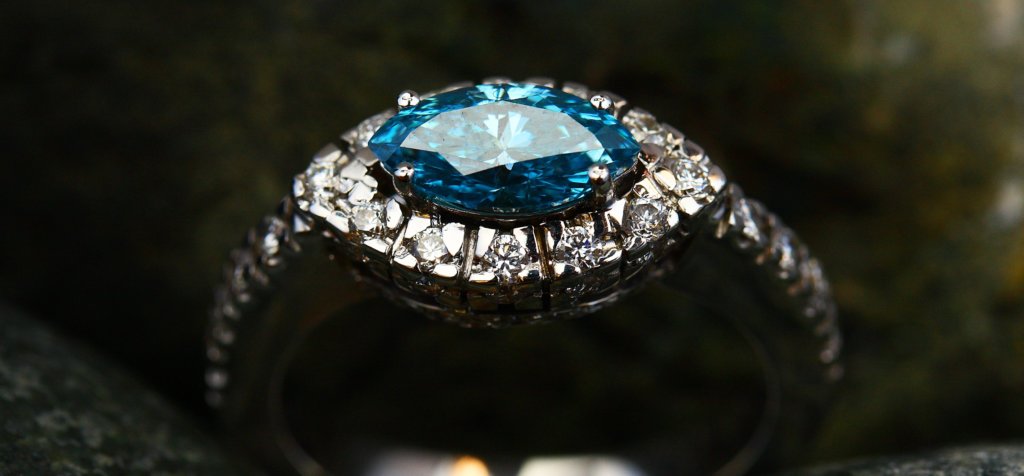 Natural Yellow Sapphire Journey Style Gemstone Ring - Shraddha Shree Gems