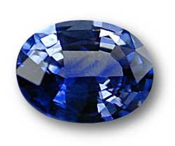 This parcel of Yogo sapphires shows a wide variation in UV