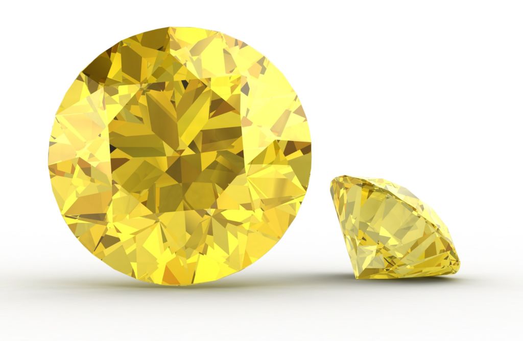 Image of yellow sapphire gemstone