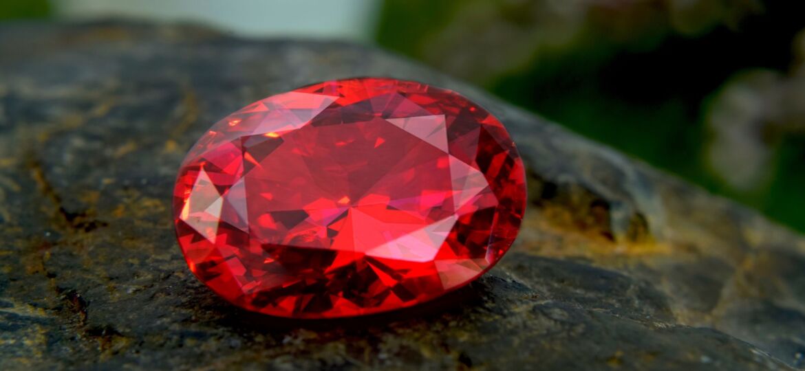 image of Red Ruby in Nature