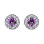 Image of Amethyst Earrings